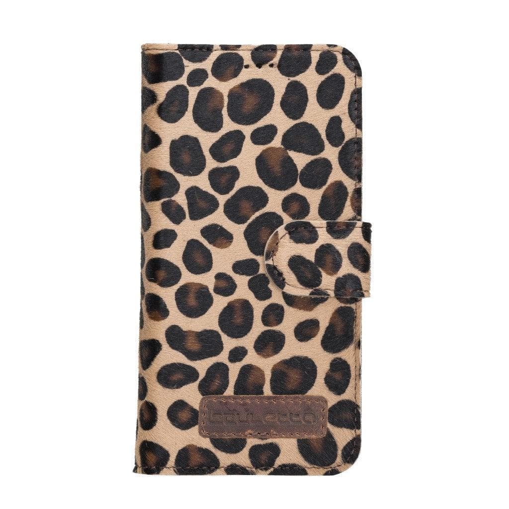 Magic iPhone 13 Detachable Genuine Leather Wallet Case