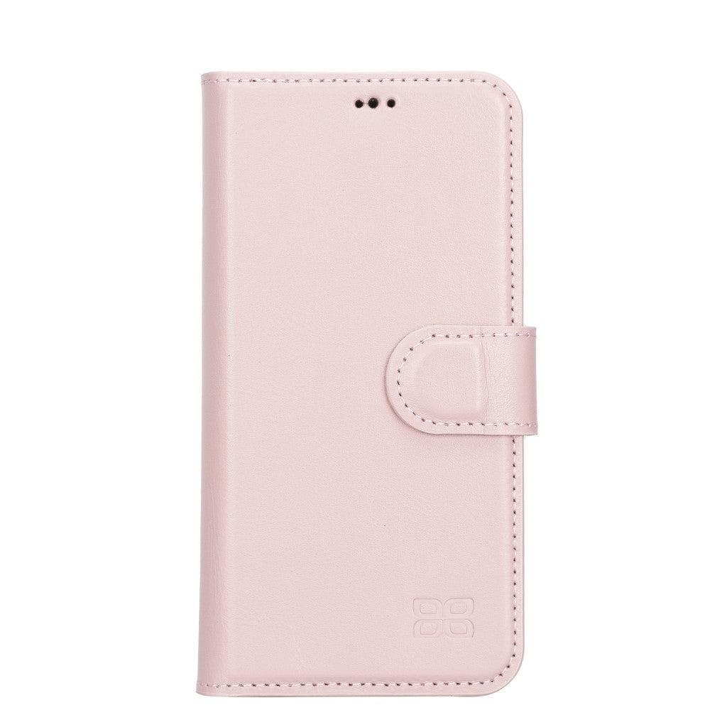 Magic iPhone 13 Detachable Genuine Leather Wallet Case