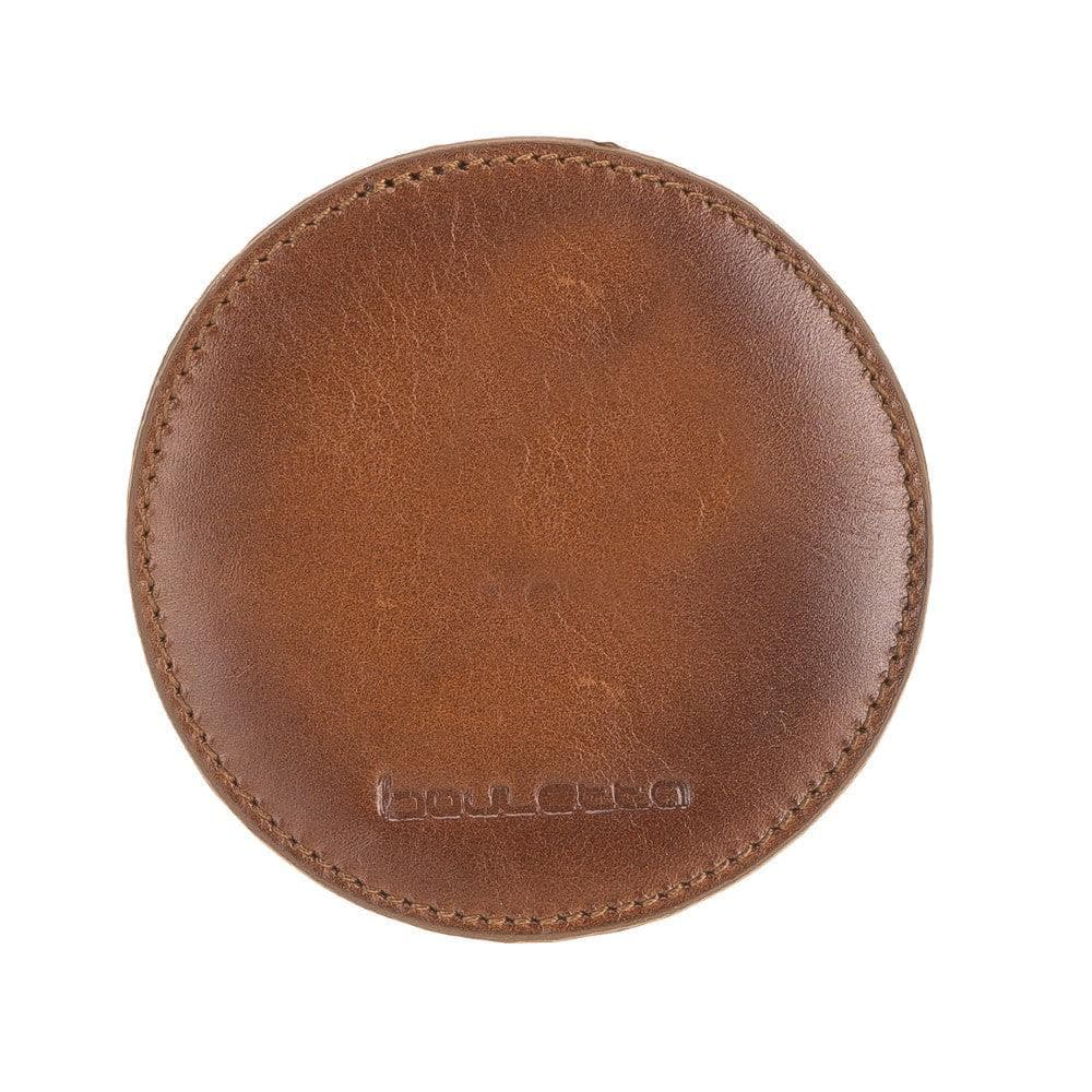 Divine Genuine Leather Cup Coaster Set
