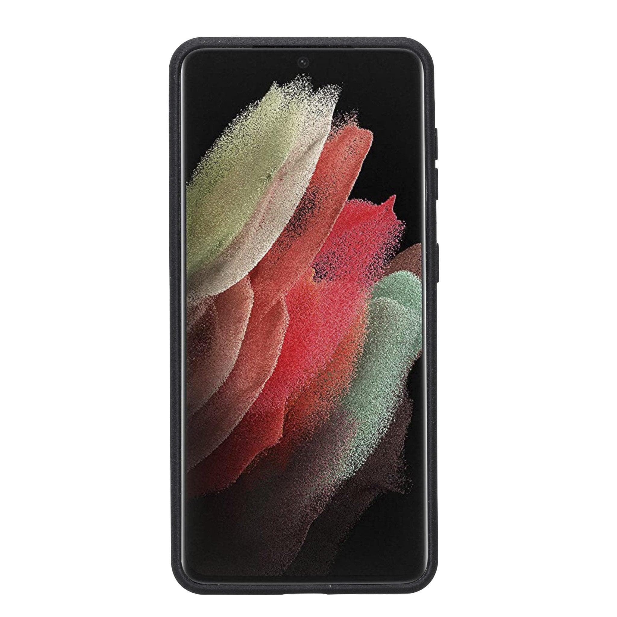 Flex Cover Genuine Leather Samsung Galaxy S21 Ultra Case