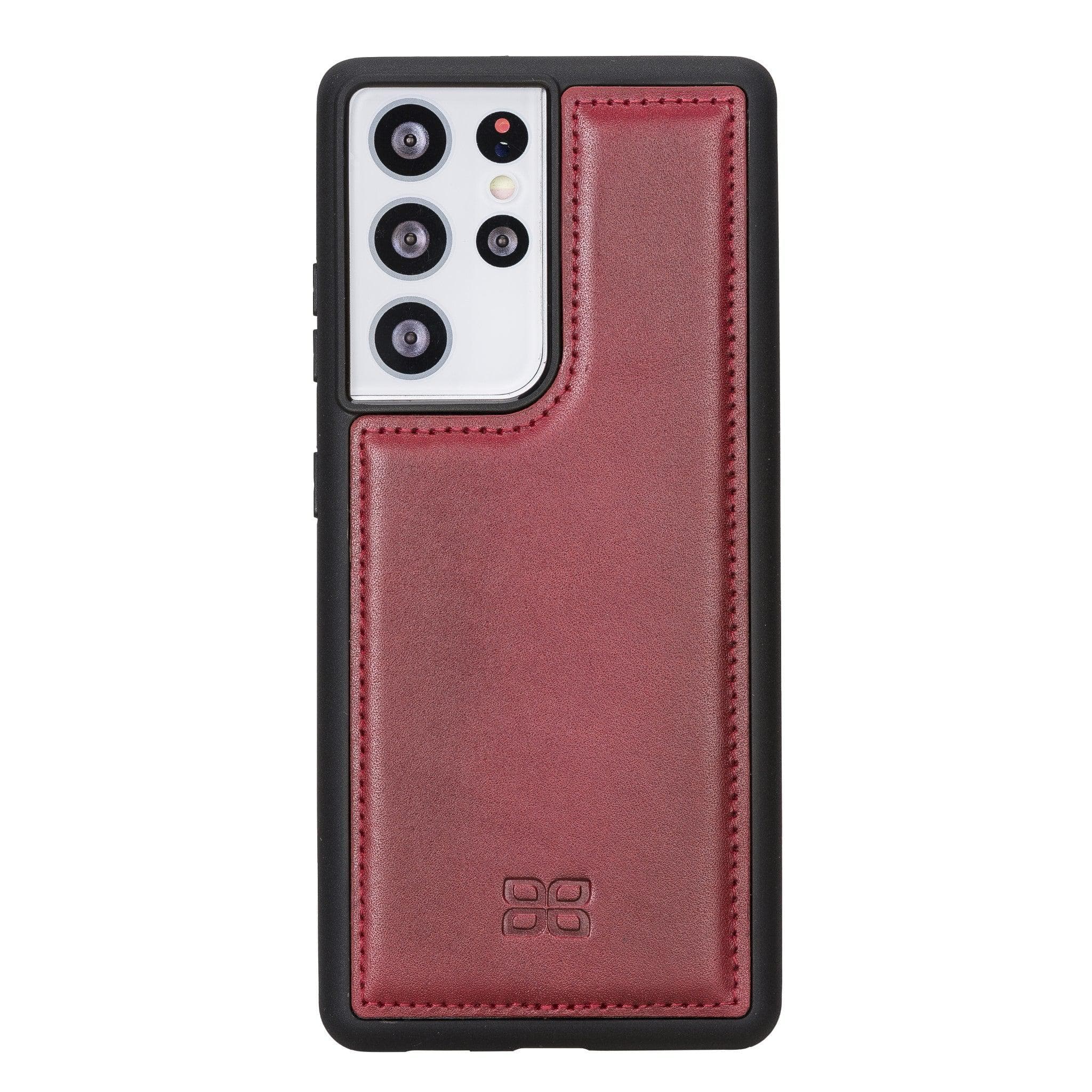 Flex Cover Genuine Leather Samsung Galaxy S21 Ultra Case