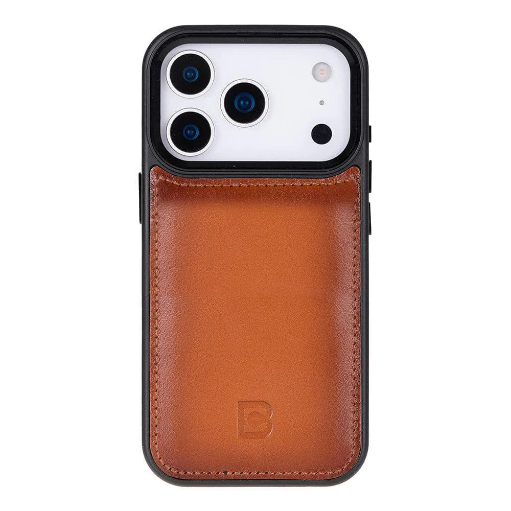 Magic iPhone 17 Pro Deri Ayrılabilir Cüzdan Kılıf (RFID, Bouletta)