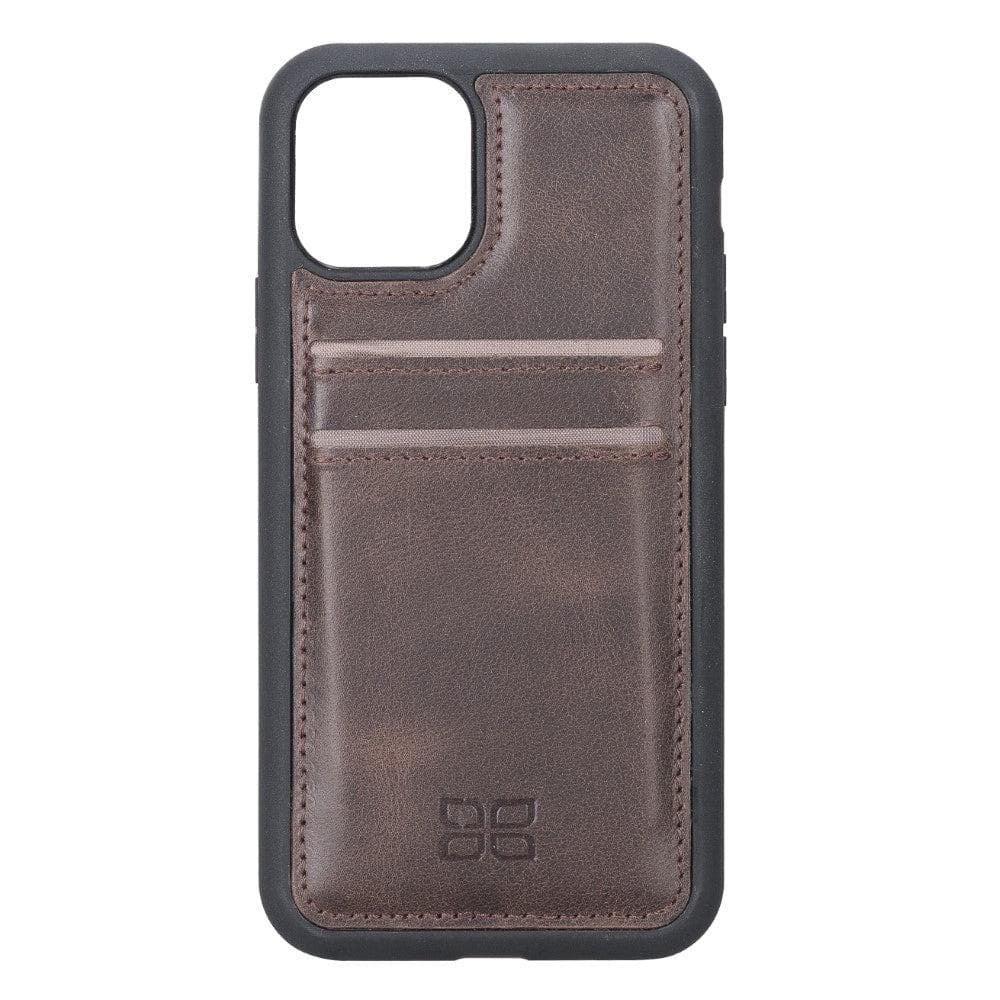 Flex Cover Genuine Leather iPhone 11 Pro Max Case with Card Holder