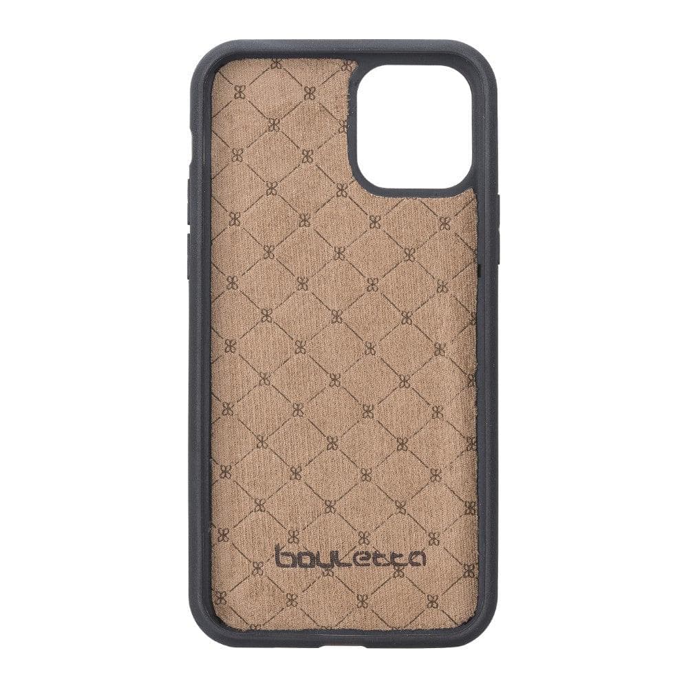 Flex Cover Genuine Leather iPhone 11 Case with Card Holder