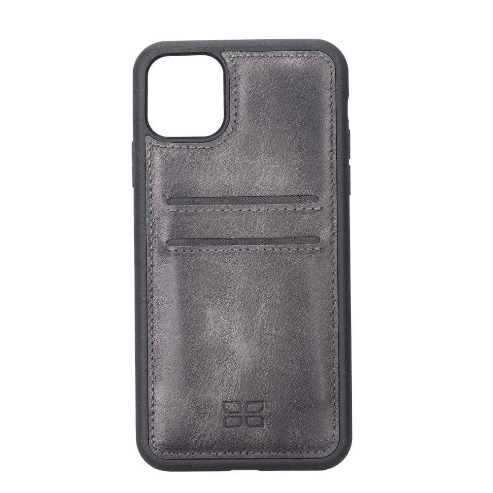 Flex Cover Genuine Leather iPhone 11 Pro Max Case with Card Holder