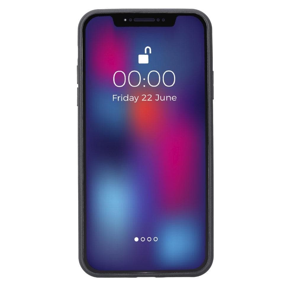 Flex Cover Genuine Leather iPhone 11 Case with Card Holder