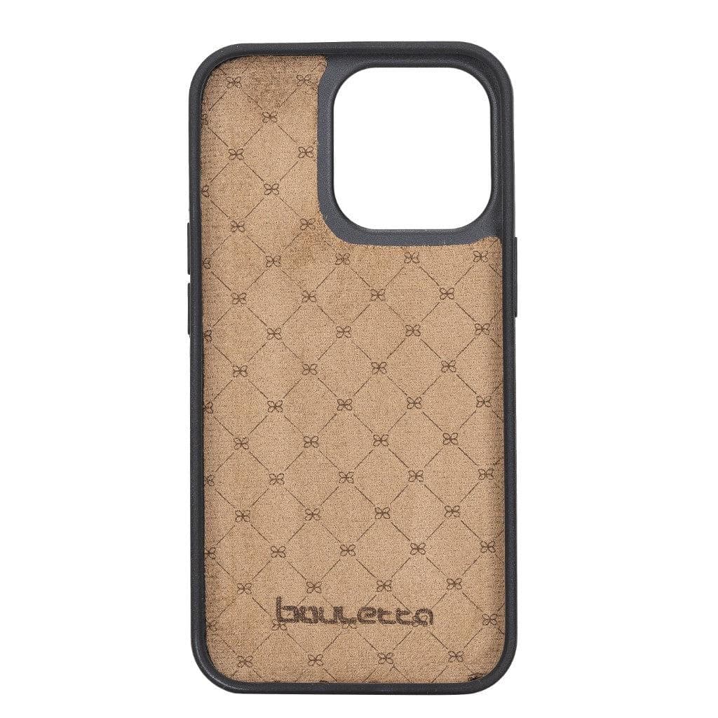 Flex Cover Genuine Leather iPhone 13 Case with Card Holder