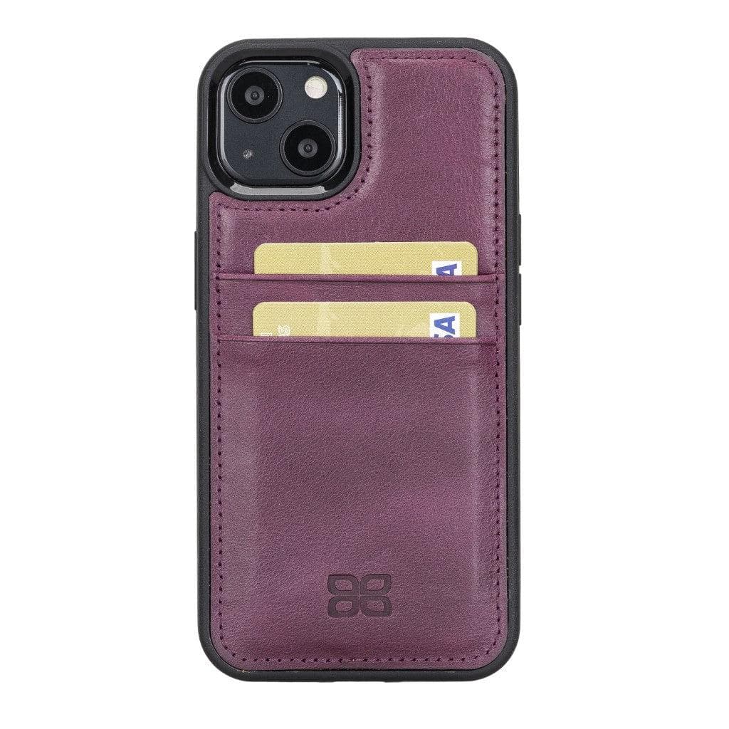 Flex Cover Genuine Leather iPhone 13 Pro Case with Card Holder