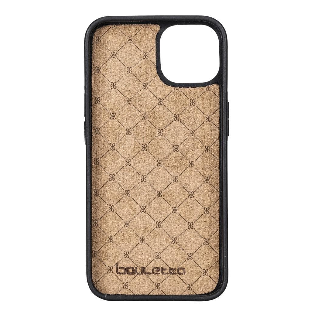 Flex Cover Genuine Leather iPhone 13 Case with Card Holder
