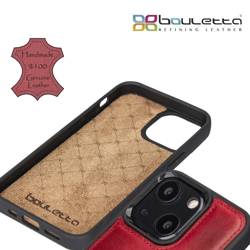 Flex Cover Genuine Leather iPhone 13 Pro Case with Card Holder