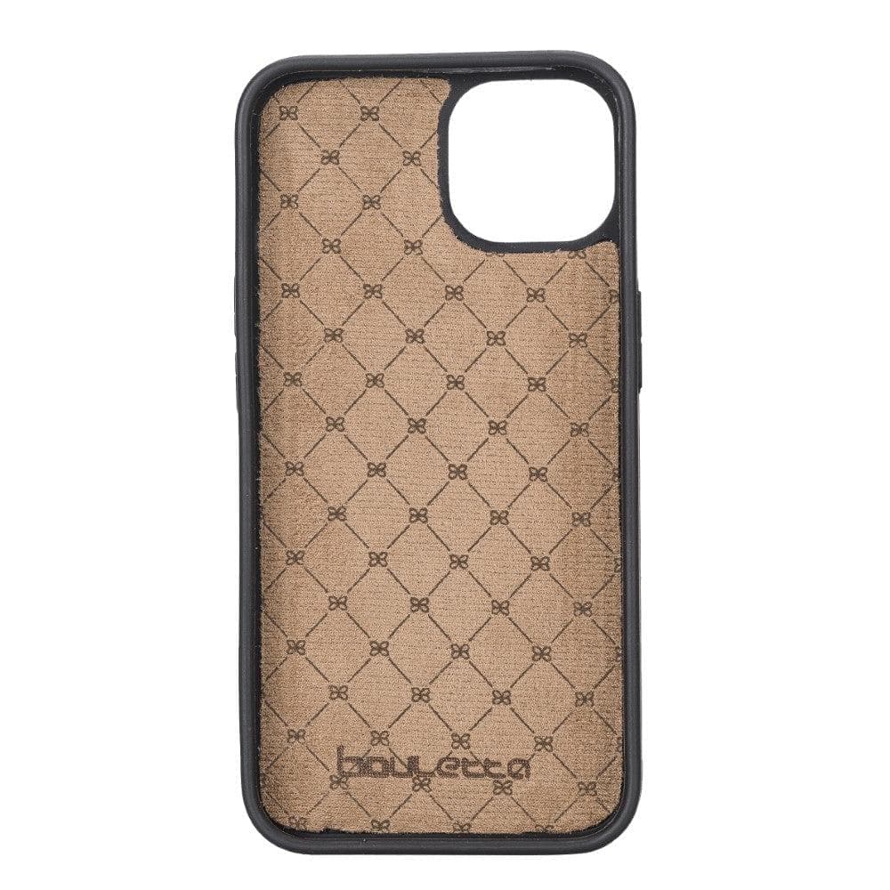 Flex Cover Genuine Leather iPhone 13 Case with Card Holder