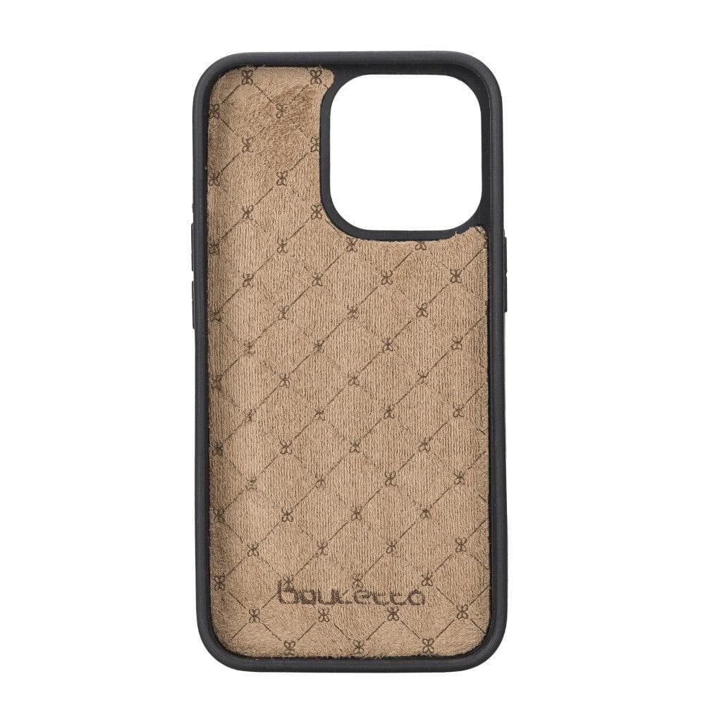 Flex Cover Genuine Leather iPhone 13 Case with Card Holder