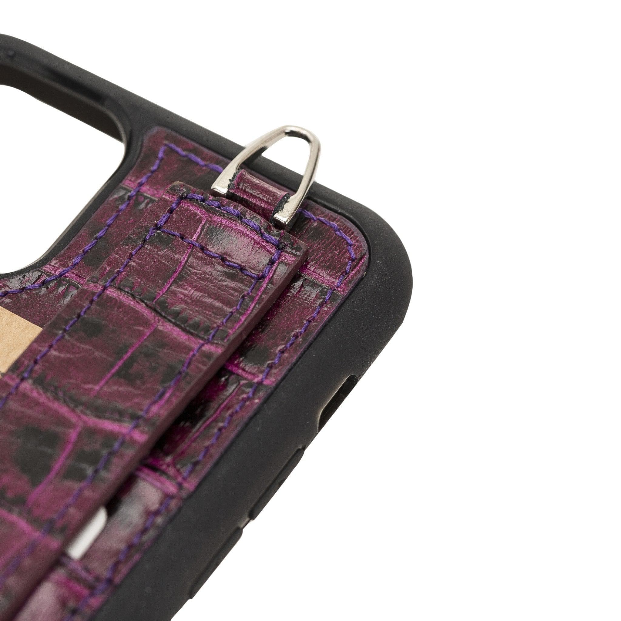 Flex Cover Genuine Leather iPhone 11 Pro Max Case with Card Holder & Hand Strap