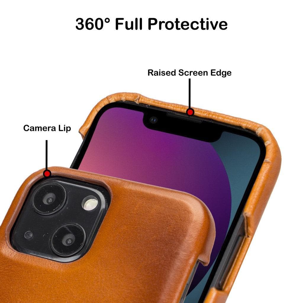 F360 Genuine Leather iPhone 13 Case