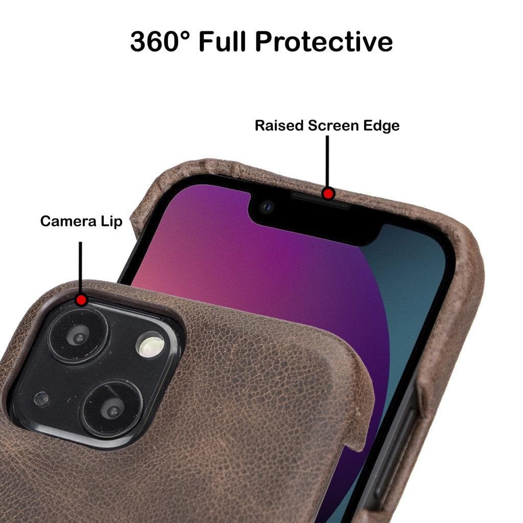 F360 Genuine Leather iPhone 13 Case