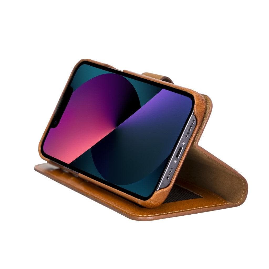 F360 Magic Genuine Leather iPhone 13 Pro Max Detachable Wallet Case