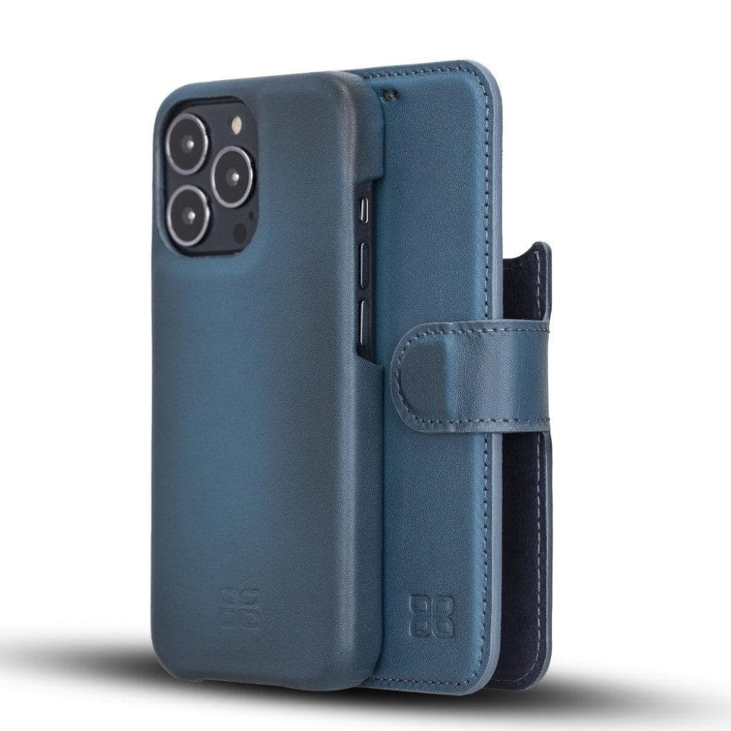 F360 Magic Genuine Leather iPhone 13 Mini Detachable Wallet Case