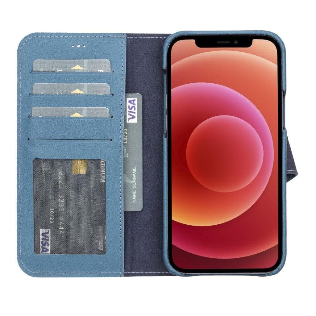 F360 Magic Genuine Leather iPhone 13 Detachable Wallet Case