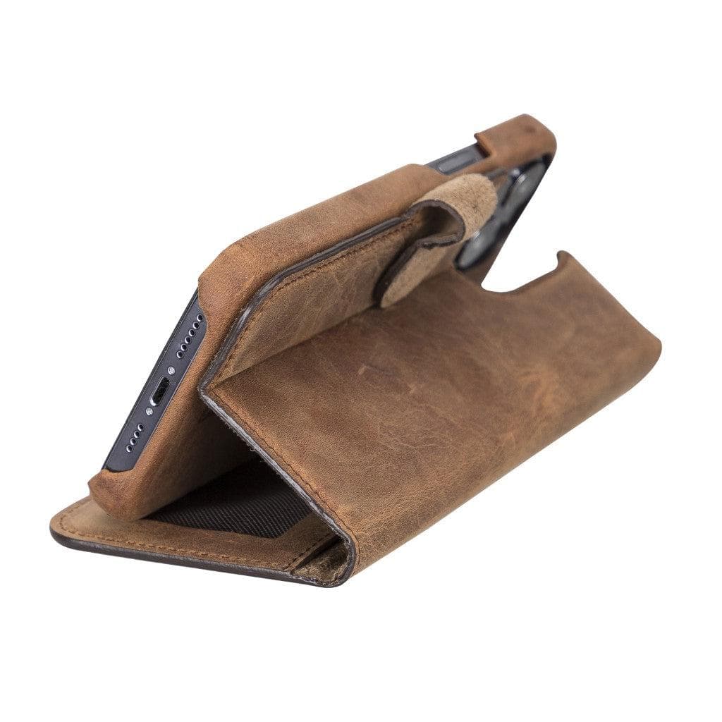 F360 Magic Genuine Leather iPhone 13 Mini Detachable Wallet Case