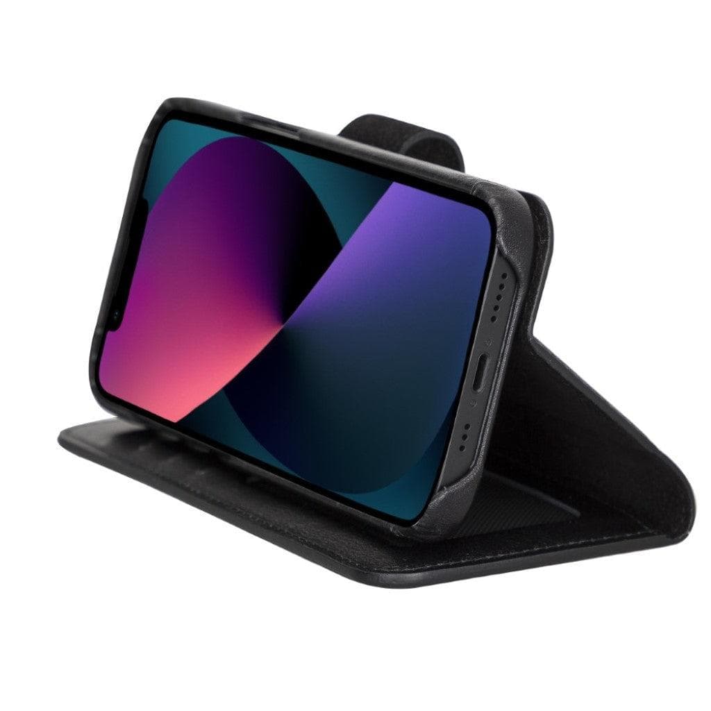 F360 Magic Genuine Leather iPhone 13 Detachable Wallet Case