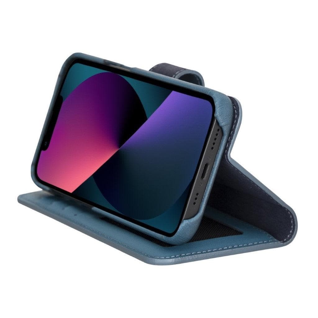 F360 Magic Genuine Leather iPhone 13 Mini Detachable Wallet Case