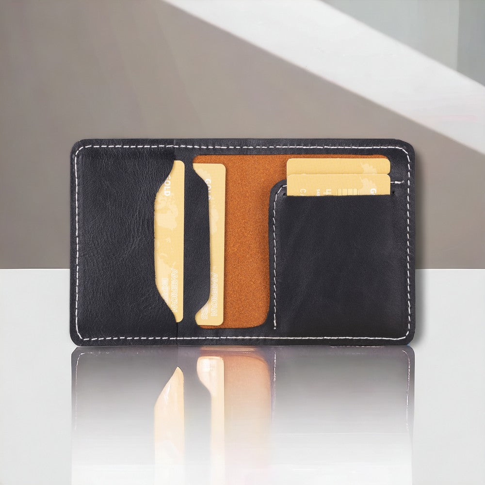 Versatile Genuine Leather Card Holder