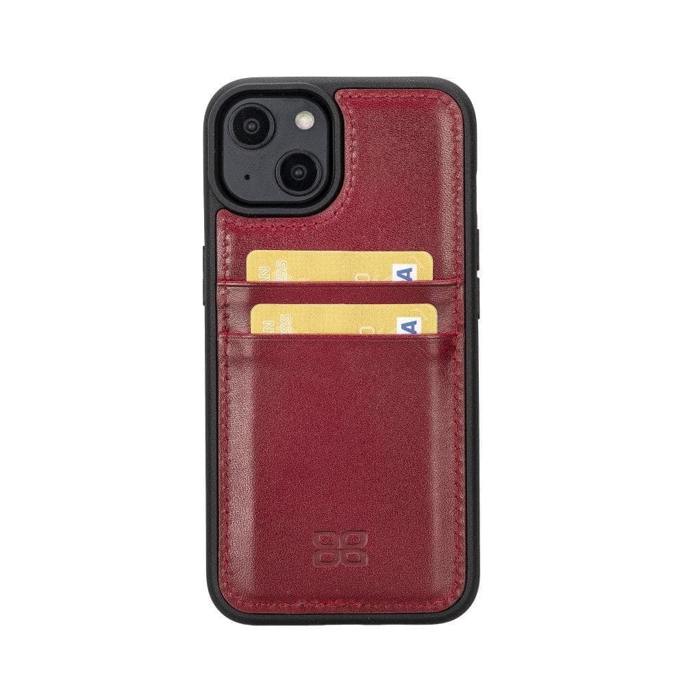 Flex Cover Genuine Leather iPhone 15 Pro Max Case with Card Holder