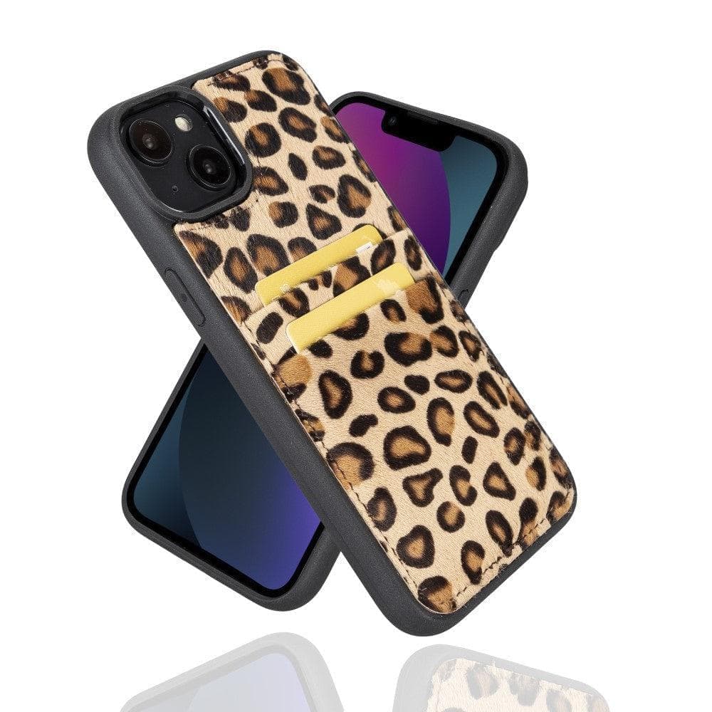 Flex Cover Genuine Leather iPhone 15 Pro Max Case with Card Holder