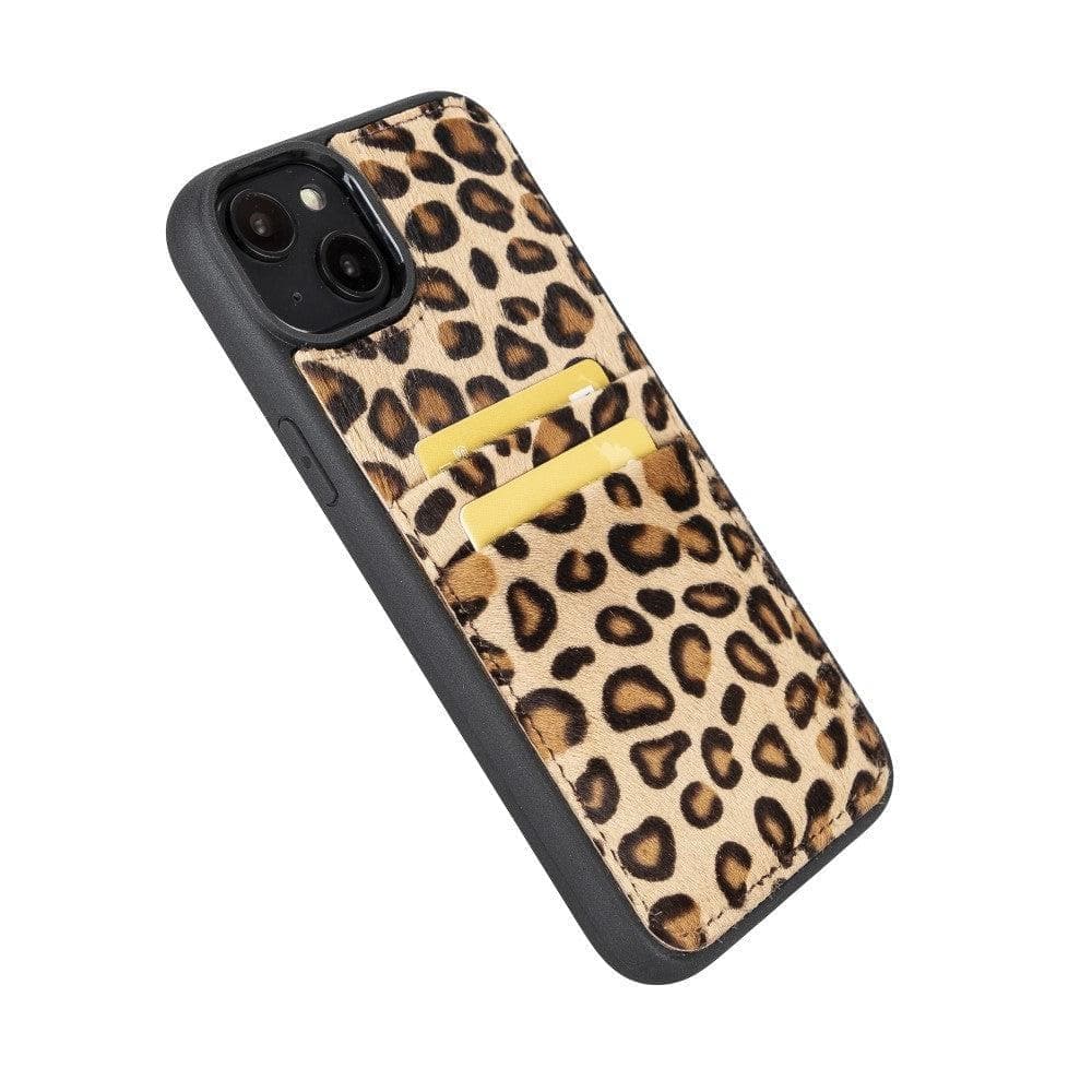 Flex Cover Genuine Leather iPhone 15 Pro Max Case with Card Holder
