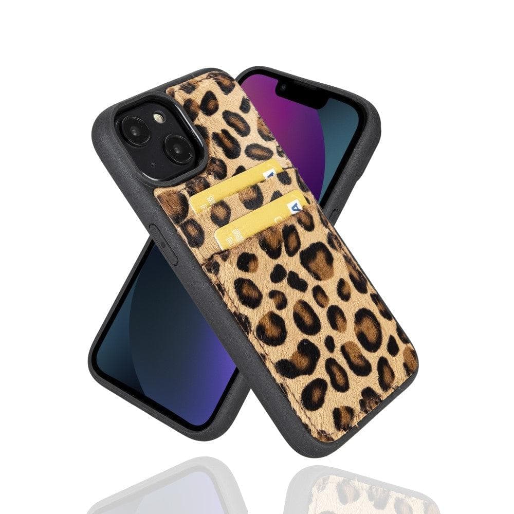 Flex Cover Genuine Leather iPhone 15 Pro Max Case with Card Holder