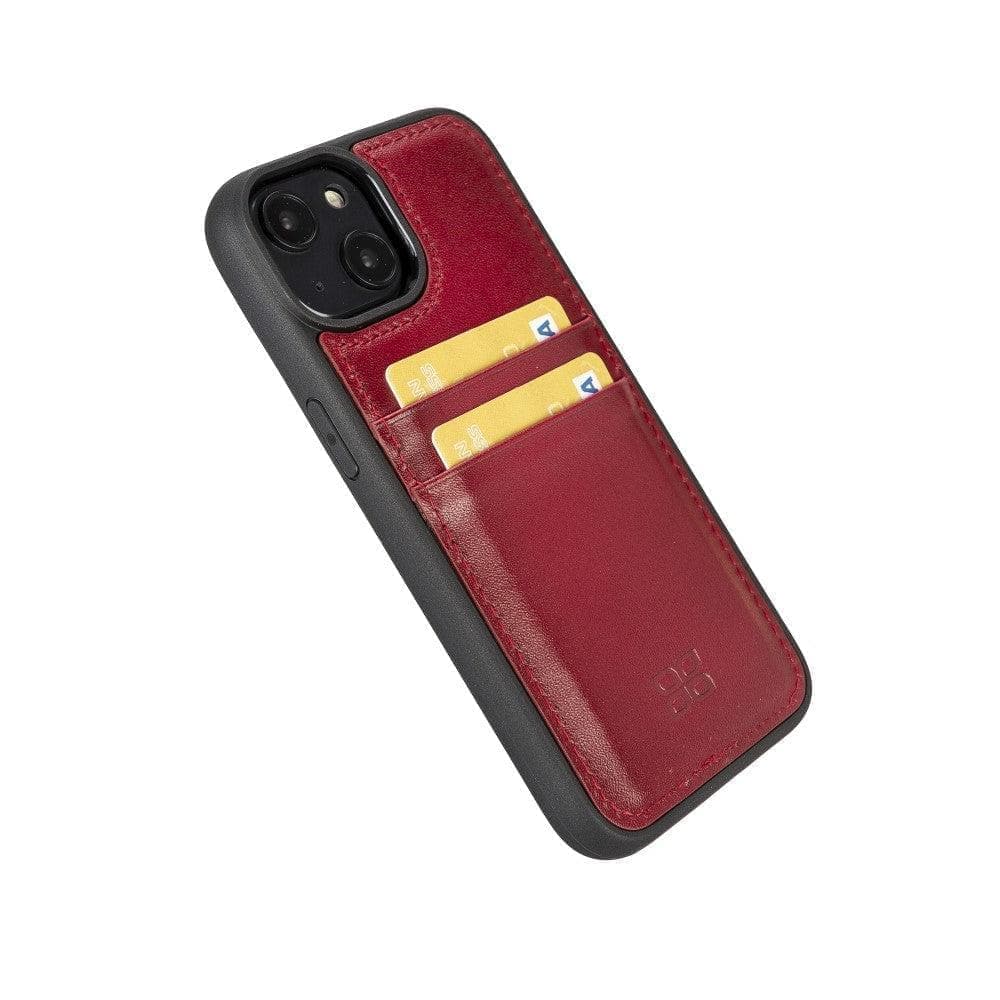Flex Cover Genuine Leather iPhone 15 Pro Max Case with Card Holder