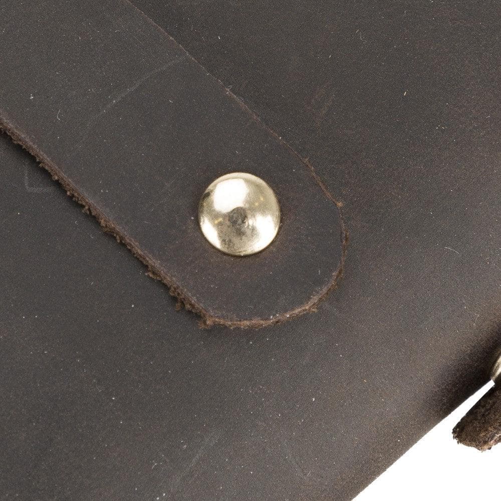 Patras Genuine Leather Coffee Cup Case