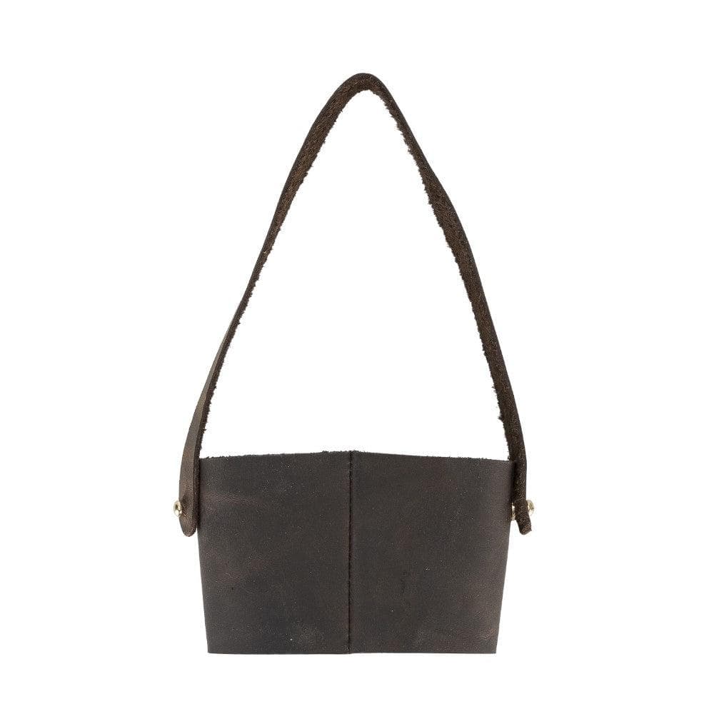 Patras Genuine Leather Coffee Cup Case