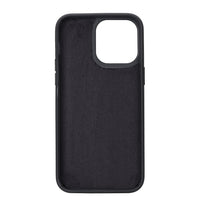 Magic Magnetic Detachable Leather Wallet Case with RFID for iPhone 15 Pro Max (6.7") - BLACK