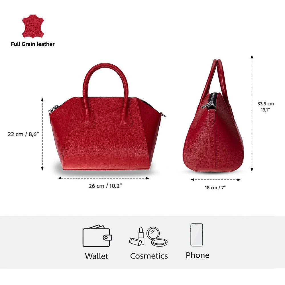 Lorenza Genuine Leather Women's Bag, Medium