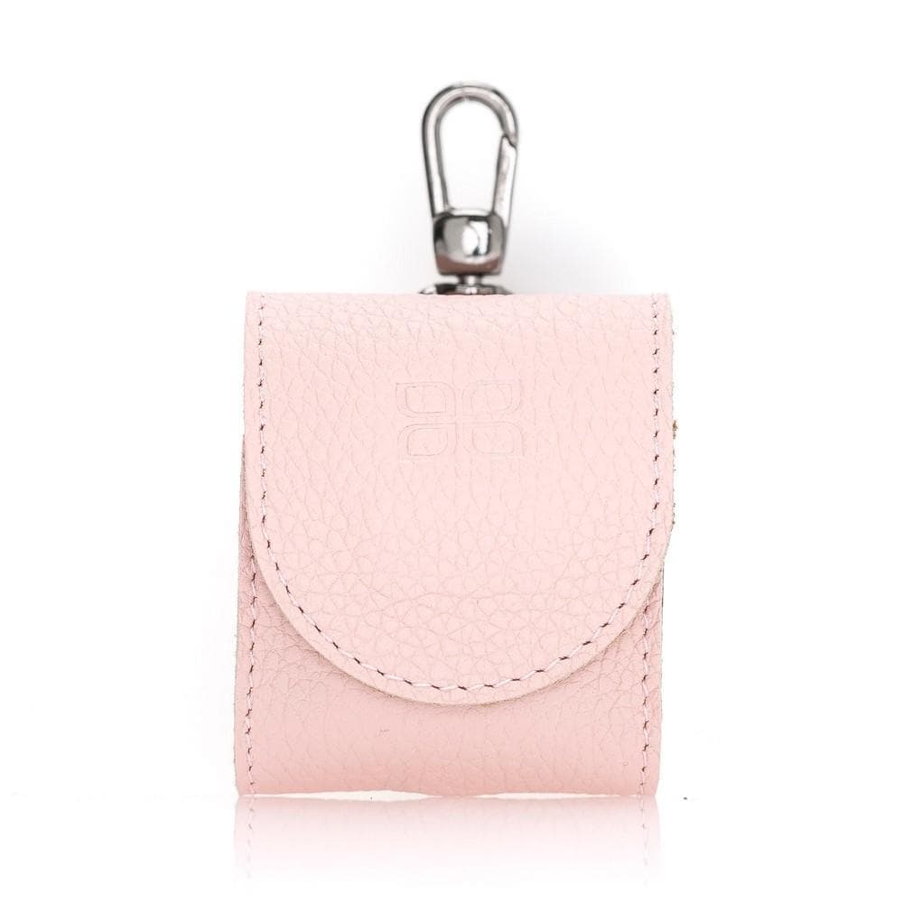 Mai Magnet Genuine Leather AirPods 1 and AirPods 2 Case with Hook