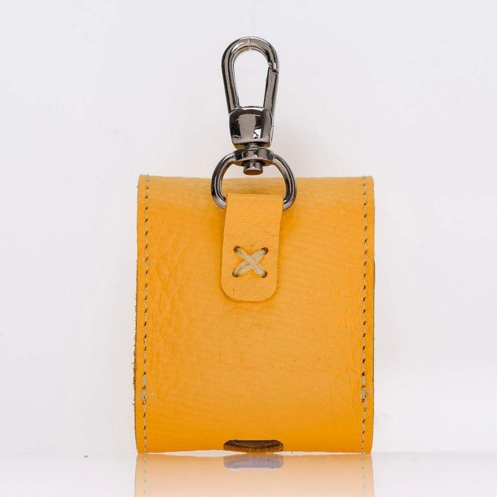 Mai Magnet Genuine Leather AirPods 1 and AirPods 2 Case with Hook