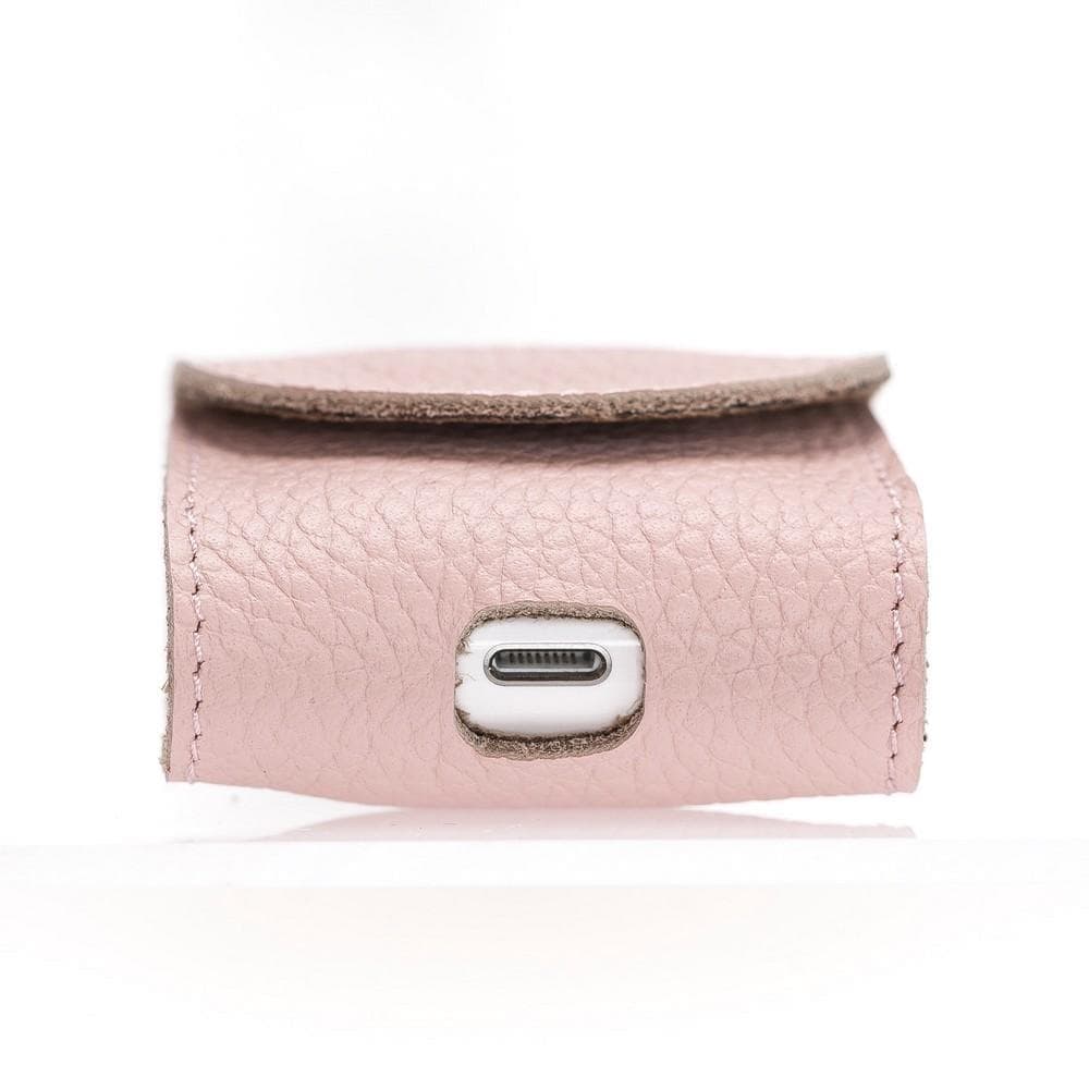 Mai Magnet Genuine Leather AirPods 1 and AirPods 2 Case with Hook