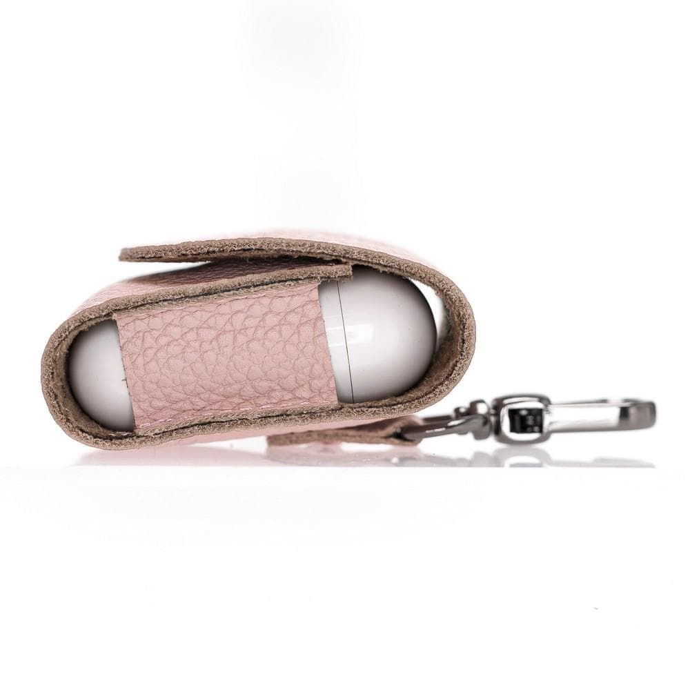 Mai Magnet Genuine Leather AirPods 1 and AirPods 2 Case with Hook