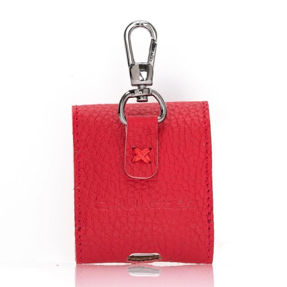 Mai Magnet Genuine Leather AirPods 1 and AirPods 2 Case with Hook