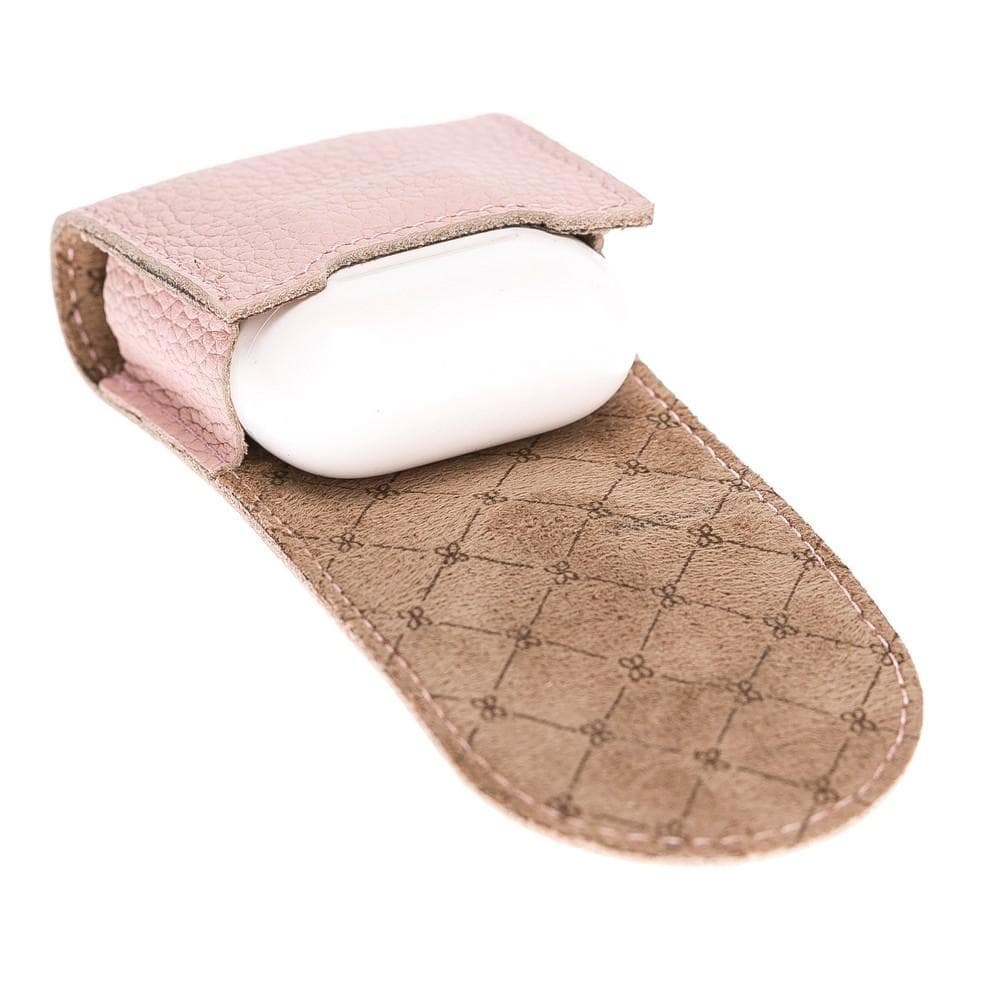 Mai Magnet Genuine Leather AirPods 1 and AirPods 2 Case with Hook