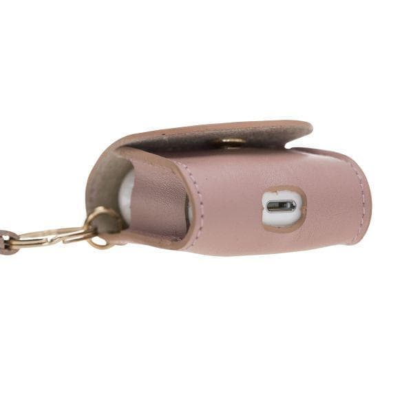 Mai Snap Genuine Leather AirPods 1 and AirPods 2 Case with Hook