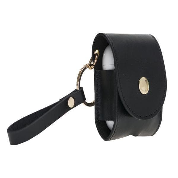 Mai Snap Genuine Leather AirPods 1 and AirPods 2 Case with Hook