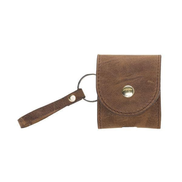Mai Snap Genuine Leather AirPods 1 and AirPods 2 Case with Hook