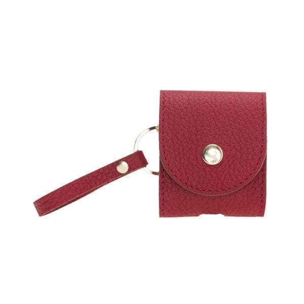 Mai Snap Genuine Leather AirPods 1 and AirPods 2 Case with Hook