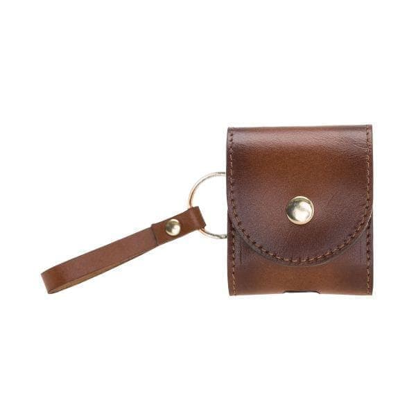 Mai Snap Genuine Leather AirPods 1 and AirPods 2 Case with Hook