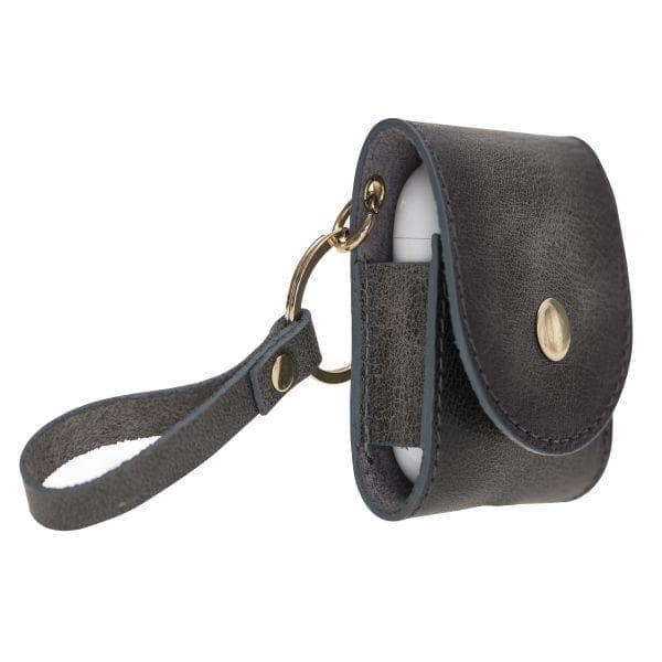 Mai Snap Genuine Leather AirPods 1 and AirPods 2 Case with Hook