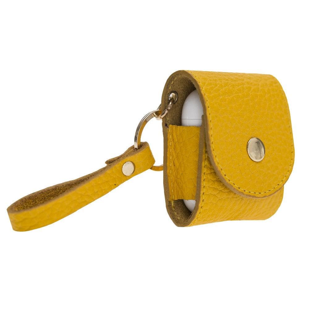Mai Snap Genuine Leather AirPods 1 and AirPods 2 Case with Hook