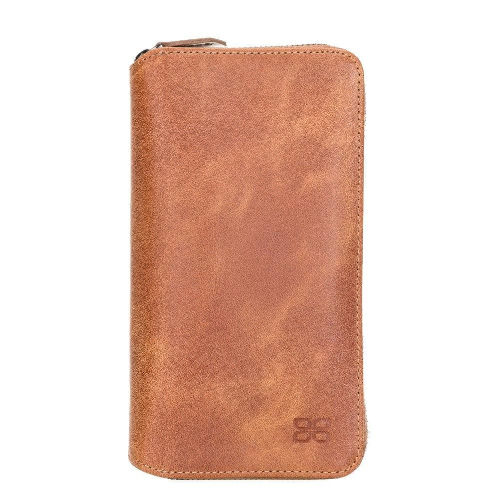 Pouch Magic Samsung Galaxy S21 Ultra Detachable Genuine Leather Wallet Case