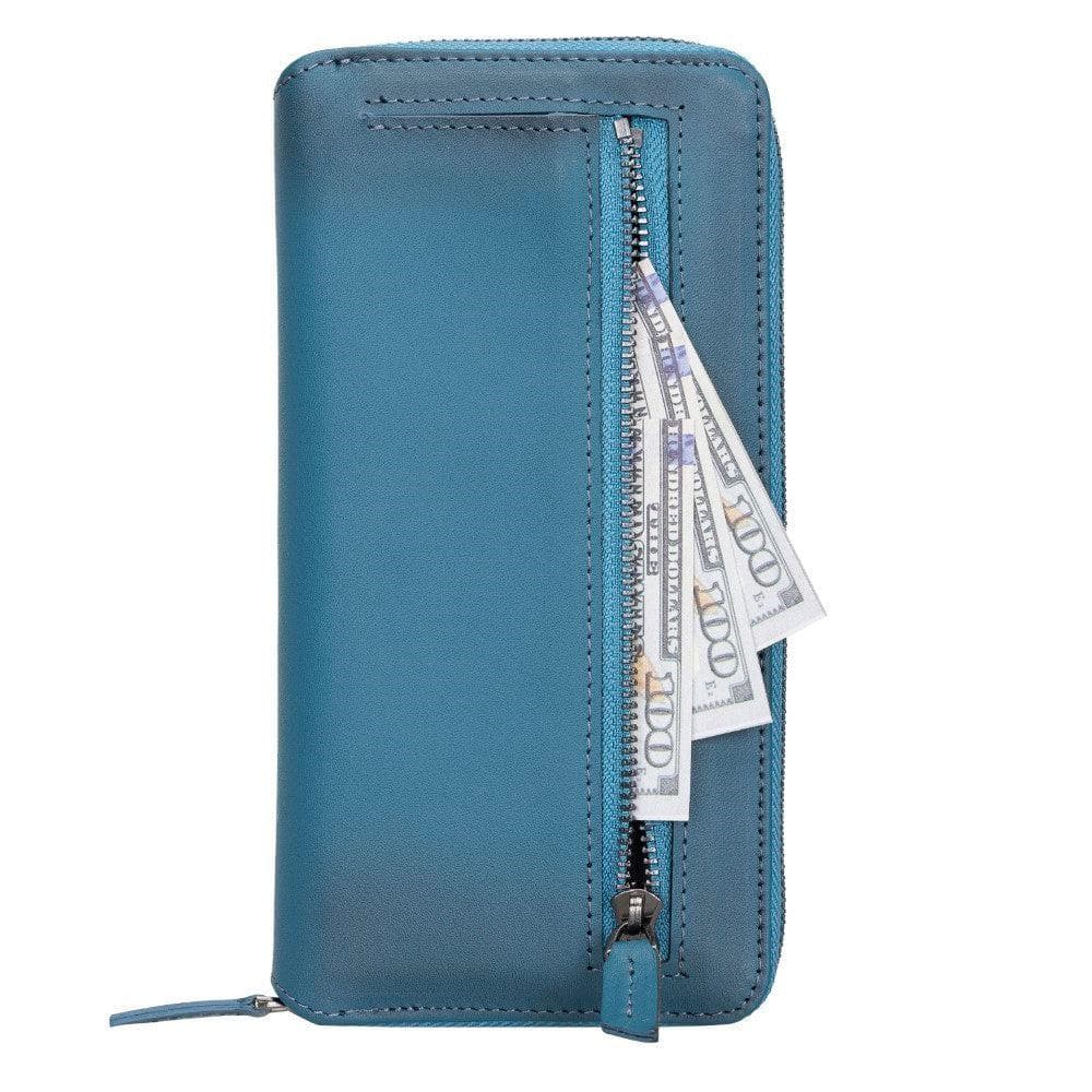 Pouch Magic Samsung Galaxy S21 Ultra Detachable Genuine Leather Wallet Case